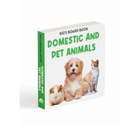 Kids Board Book Domestic and Pets Animals