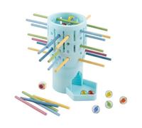 Kids Board Games, Colorful Sticks Educational Funny Brain Game for Fine Motor Skills, Learning and Development, Ideal for Boys, Girls, Home, School, Preschool, Classroom, Camping, 3.74x3.35x6.3 inches