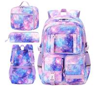 Kids Bookbag - 3-Piece Adjustable Strap Reflective Strip With Pencil Case