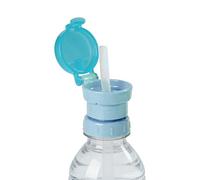 Kids Bottle Caps - Universal Leak Proof Drinking Lid, Portable Straw Stopper System, Safe Hydration Cover Accessory | Travel Party Outdoor Solution For School Home Car Walking Nursery Park Use