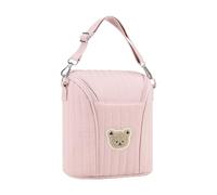 Kids Bottle Carrier Bag - Insulated Thermal Storage for Milk and Drinks | Portable Cute Travel Bag with Adjustable Strap, Ideal for Family Trips, Daycare, Outdoor Activities, Stroller, Daily Use