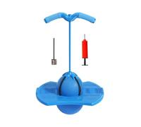 Kids Bouncy Ball - 25.98 Inch Jump Toy | PP Foam ABS Ball - Soft Interactive Quiet Bouncing Toy with Handle Pump for Boys Girls Home School Park Exercise Play