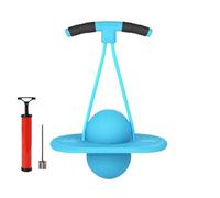 Kids Bouncy Ball, Handle Jump Toy, Balance Exercise Game, Outdoor Play Equipment Inflatable Fun Design for Indoor Outdoor Home Preschool School Classroom Playroom Garden Yard Party Use Kit