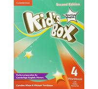 Kid's Box American English Level 4 Workbook with Online Resources 2nd Edition - 9781107433571