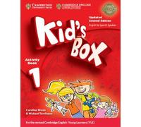Kid's Box Level 1 Activity Book with CD-ROM Updated English for Spanish Speakers Second Edition (CAMBRIDGE)