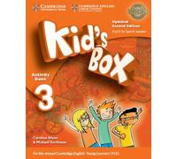 Kid's Box Level 3 Activity Book with CD ROM and My Home Booklet Updated English for Spanish Speakers Second Edition (CAMBRIDGE)