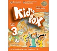 Kid's Box Level 3 Pupil's Book Updated English for Spanish Speakers Second Edition (CAMBRIDGE)