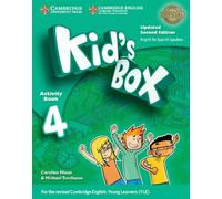 Kid's Box Level 4 Activity Book with CD ROM and My Home Booklet Updated English for Spanish Speakers Second Edition (CAMBRIDGE)
