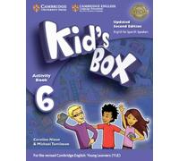 Kid's Box Level 6 Activity Book with CD ROM and My Home Booklet Updated English for Spanish Speakers