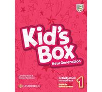 Kid's Box New Generation English for Spanish Speakers Level 1 Activity Book with Home Booklet and Digital Pack (2023)
