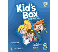 Kid's Box New Generation English for Spanish Speakers Level 2 Pupil's Book with eBook (2023)