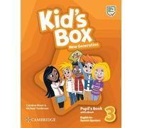 Kid's Box New Generation English for Spanish Speakers Level 3 Pupil's Book with eBook (2023)