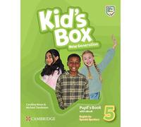 Kid's Box New Generation English for Spanish Speakers Level 5 Pupil's Book with eBook (2023)