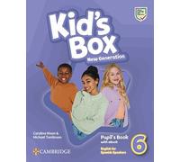 Kid's Box New Generation English for Spanish Speakers Level 6 Pupil's Book with eBook (2023)