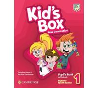 KID'S BOX NEW GENERATION LEVEL 1 PUPIL'S PACK ANDALUSIA EDIT (2023)