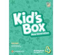 Kid's Box New Generation – Nivel 4 – Libro de actividades con paquete digital – Klett Verlag