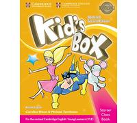 KID'S BOX STARTER CLASS BOOK WITH CD-ROM BRITISH ENGLISH 2ND