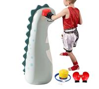 Kids Boxing Bag - Inflatable Punching Bag | Fun Fitness Punching Sandbag For Boys Girls Teen Children | PVC Heavy Duty Inflatable Kids Boxing Set For Boys Teens Children Daughters Sons