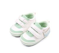 Kids Boys Infants Canvas Summer Shoes Trainers Pumps with Hook & Loop Strap Soft Sole Flat Anti-Slip Prewalkers Toddler Trainers Run First Walker Shoes for 0-18 Months