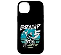 Kids Braaap Im 5 Dirt Bike 5th Birthday Bday Motocross Boys Carcasa para iPhone 14 Plus
