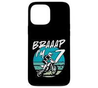 Kids Braaap Im 7 Dirt Bike 7th Birthday Bday Motocross Boys Carcasa para iPhone 13 Pro MAX
