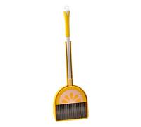 Kids Broom and Dustpan Set, Fruit Design Cleaning Tools, Child-Sized Broom Set, Little Housekeeping Helper, Kids Cleaning Tools, Playful Cleaning Set, Colorful Dustpan and Broom
