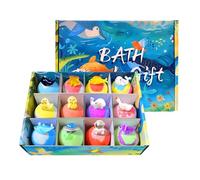 Kids Bubble Bath Balls - Funny Shower Play Set | Natural Safe Bath Toys, Colorful Floating Foam Spheres Sensory Bathing Entertainment, Interactive Water Play Accessories Preschoolers Happy SP