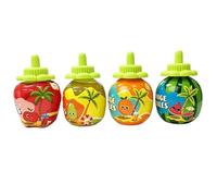 Kids Bubble Blowers Funny Summer Toy Sets, Makers 4 Piece Spill Proof Outdoor Blowing Fun Play Activity Set | Ideal for Boys Girls Teens Pool Beach Lawn Patio Yard Easter Birthday