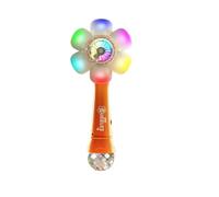 Kids Bubble Machine, Flower Bubble Maker, Handheld Automatic Sunflower Blowing Toy with LED Light Effects for Kids Outdoor, Garden, Birthday, Beach, Party Play, Boys and Girls, 4,84 x 3,82 x 12,13