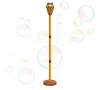 Kids Bubbles For Outside,Adjustable Height Foam Blower Torch,with Music and Light Handheld Or Standing Outdoor Bubble Toys | For Boys Girls Outdoor Backyard Pool Beach Park Lawn Summer Activity Party