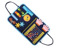Kids Busy Toy, Felt Book Quiet Activity Board for Fine Motor Skills Training, Learning Toys for Kids Girls Boys Preschool Students Travel Play Home Classroom 28x5x34cm