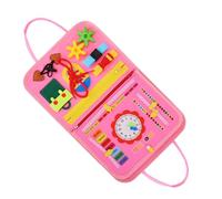 Kids Busy Toy, Felt Book Quiet Activity Board for Fine Motor Skills Training, Learning Toys for Kids Girls Boys Preschool Students Travel Play Home Classroom 28x5x34cm