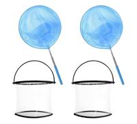 Kids Butterfly Net, Telescopic Crab Catcher Nets for Children with Anti-Slip Grip, Outdoor Exploration Tools for Toddler, Girls, Boys, Backyard Adventures, Nature Hikes, Pool Pond Play