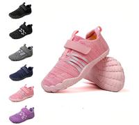 Kids Calzado Descalzo Ancho,Minimalista Zapatillas de Trail Running per Niños Niñas,Barefoot Zapatillas 26-38 EU