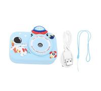 Kids Camera, 1080P HD Digital Camera 2 Inch IPS Screen Toddler Toys Portable Kids Toys with Lanyard and Storage Bag for 3 to 12 Year Old Girls Boys (Pink) (Blue)