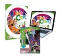 KIDS CAN! 4 Activity Book: Cuaderno de actividades impreso + acceso a la versión digital y app Navio