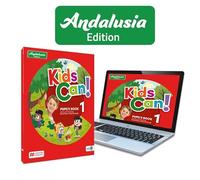 KIDS CAN! Andalucia 1 Pupil's Book: libro de texto de inglés impreso con acceso a la versión digital