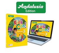 KIDS CAN! Andalucia 3 Pupil's Book: libro de texto de inglés impreso con acceso a la versión digital