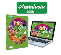 KIDS CAN! Andalucia 4 Pupil's Book: libro de texto de inglés impreso con acceso a la versión digital
