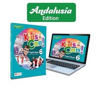 KIDS CAN! Andalucia 6 – Libro de texto de inglés 6º Primaria – Impreso con acceso digital