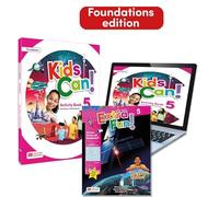 KIDS CAN! Foundations 5 Activity Book – ExtraFun & Pupil's App – con acceso a la versión digital