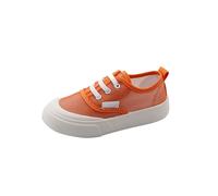 Kids Canvas Shoes Unisex Boys Girls School Trainers Children's Black/White Lace Up School PE Pumps Plimsolls Breathable Walking Running Gym Sports Trainers
