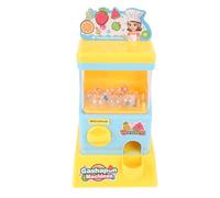 Kids Capsule Vending Machine, Miniature Capsule Machine, Educational STEM Toy with 10 Mini Capsules for Children, Desktop Fun for Boys and Girls (Blue)