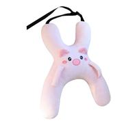 Kids Car Pillow - Short Plush PP Cotton 56x42cm 22.05x16.54in H Shaped Neck