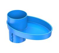 Kids Car Snack Tray - Travel Food Plate Cup Storage Holder, Portable Seat Table Organizer Accessory Item, Vehicle Dining Support Tool, Family Road Trip Convenience Kit | Car Use, Child
