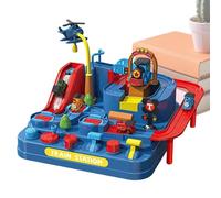Kids Car Track - Dinosaurio Sliding Vehicle Toy, Adventure Racing Track Set, Fun Motion Playset, Creative Kids Game | Exciting Entertainment for Children, Kindergarten, Birthday, Home, School