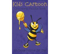 Kids Cartoon Crosswords Puzzle Book: 20 Funny Puzzles for Kids |Easy & Educational Puzzles with 10 Words Each | Learn Spelling, Vocabulary & Problem ... Brain Game for Boys & Girls Ages 6-10"