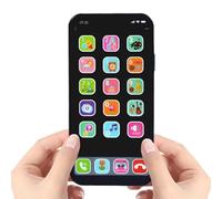 Kids Cell Phone Toy - Play Phones Toy Phones With Lights And Sound - Vibrant Simulated Interactive Toys LED Fake Learning Phone Toys, Learning Companion For 1-6 Years Old Kids