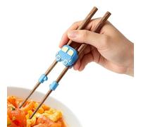 Kids Chopsticks Training - Reusable Cute Car Finger Helper Trainer Chopsticks For Beginner Practice Right And Left Handed Boys Girls Students Home School Lunch