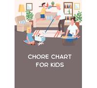 Kids Chore Chart | Track Kids Help Around the House: Family Cleaning a Living Room
